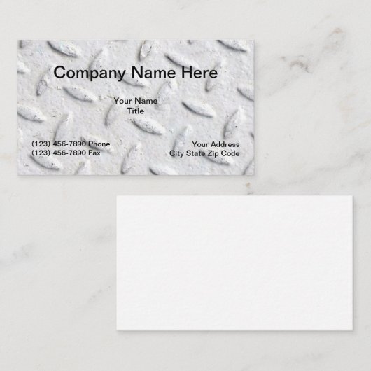 建築の商業産業 名刺 (正面/裏面)