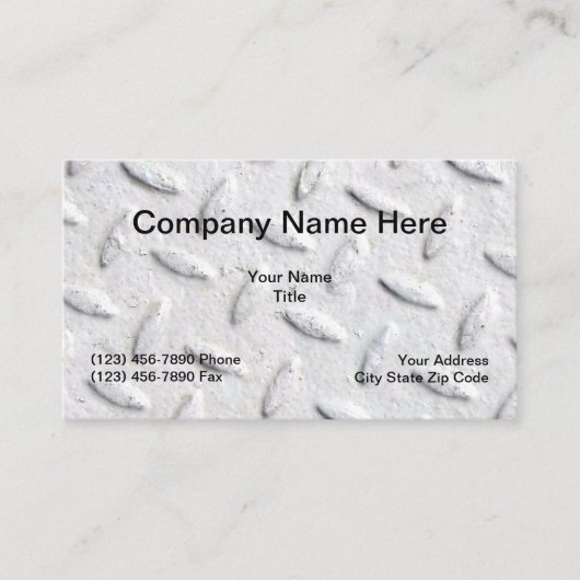 建築の商業産業 名刺 (正面)