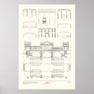 建築の四書 – 橋 ポスター