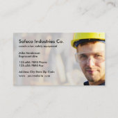 建築の安全設備 名刺 (正面)