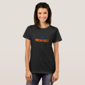 建築の専門家 Tシャツ (正面フル)