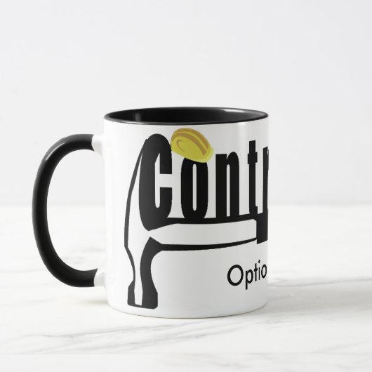 建築の建築者の住宅産業の建築業者 マグカップ (左)