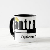 建築の建築者の住宅産業の建築業者 マグカップ (正面左)