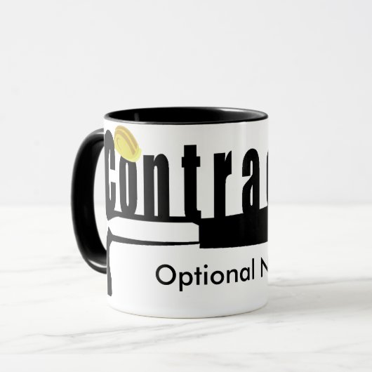 建築の建築者の住宅産業の建築業者 マグカップ (正面左)