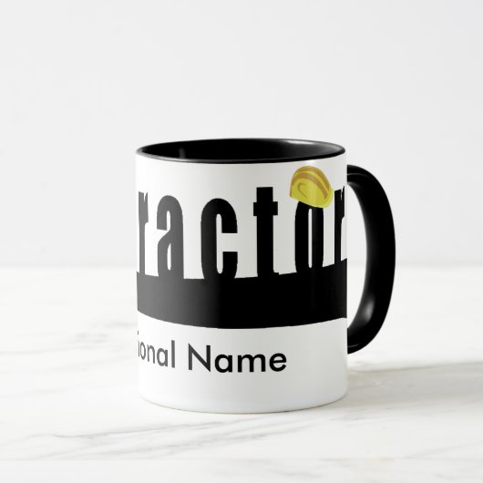 建築の建築者の住宅産業の建築業者 マグカップ (正面右)