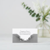 建築の建築者の灰色の煉瓦名刺 名刺 (スタンド正面)