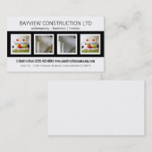 建築の引き締まる建物の革新 名刺 (正面/裏面)