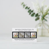 建築の引き締まる建物の革新 名刺 (スタンド正面)