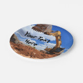 建築の掘削機 ペーパープレート (アングル)