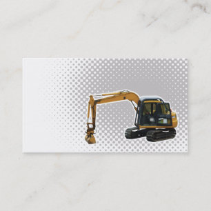 建築の機械坑夫のbusinesscard 名刺