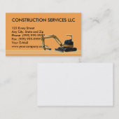 建築の機械坑夫 名刺 (正面/裏面)