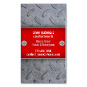 建築の牧師 マグネット名刺 (正面縦)