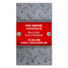 建築の牧師 マグネット名刺