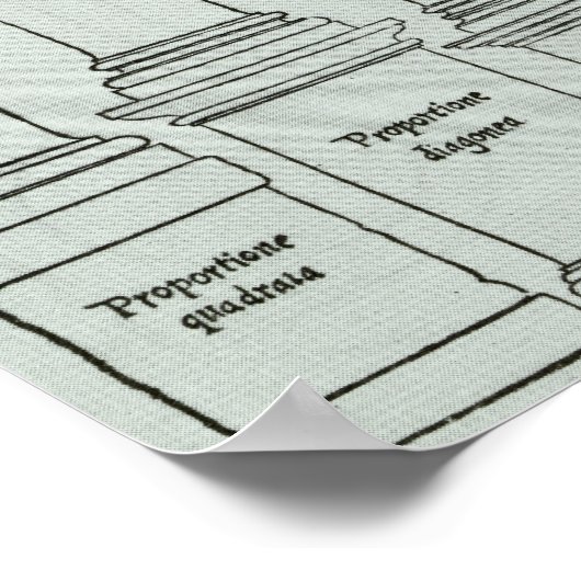 建築の秩序 ポスター (角)