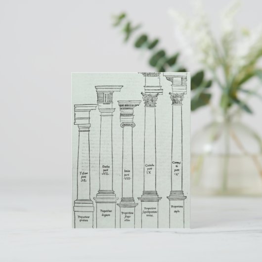 建築の秩序 ポストカード (スタンド正面)