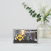 建築の署名とツール | シティスカイライン 名刺 (スタンド正面)