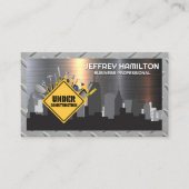 建築の署名とツール | シティスカイライン 名刺 (正面)