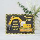 建築の誕生会は感謝していしています サンキューカード (スタンド正面)