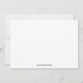 建築の誕生日のパーティの招待状 招待状 (裏面)