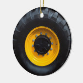 建築の車輪 セラミックオーナメント (左)