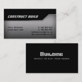 建築の金属の名刺の角度の端2 名刺 (正面/裏面)