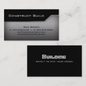 建築の金属の名刺の角度の端 名刺 (正面/裏面)