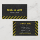 建築の(グランジな)名刺 名刺 (正面/裏面)