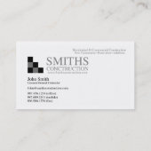 建築のsqaures 名刺 (裏面)