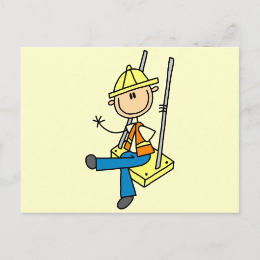 建築のTシャツと贈り物に就職 ポストカード (正面)