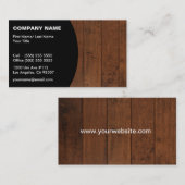 建築またはフロアーリングの名刺 名刺 (正面/裏面)