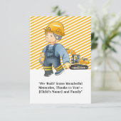 「建築をテーマにしたサンキューカード- Appiness サンキューカード (スタンド正面)