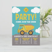 建築をテーマにしたパーティの招待状for Boy 招待状 (スタンド正面)