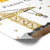 建築をテーマにした好意:誕生日冒険 ポスター (角)