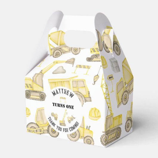 建築をテーマにした最初の誕生日ありがとう フェイバーボックス (正面サイド)