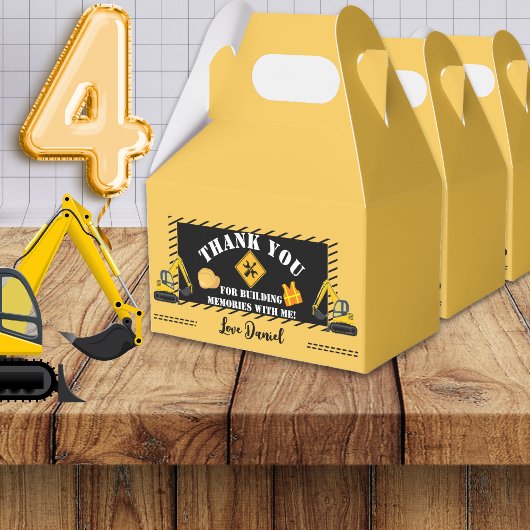 建築をテーマにした誕生日特典ボックス フェイバーボックス