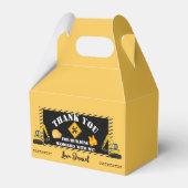 建築をテーマにした誕生日特典ボックス フェイバーボックス (正面サイド)