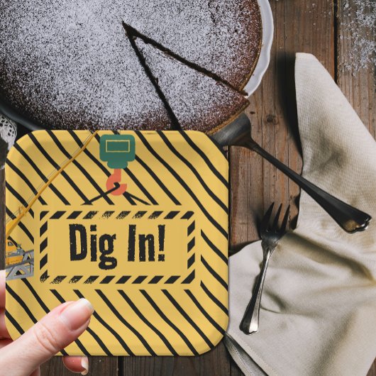 建築をテーマにした誕生日紙プレート ペーパープレート