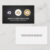 建築アイコン 名刺 (正面/裏面)