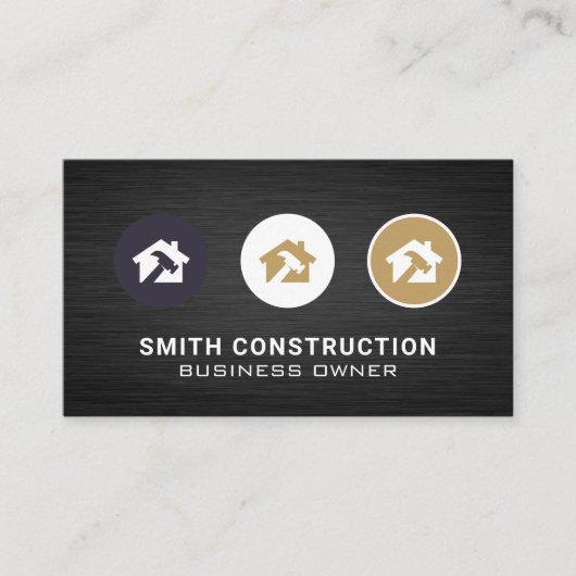 建築アイコン 名刺 (正面)