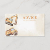 建築アドバイスママとパパ エンクロージャーカード (正面)