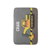 建築アフリカンアメリカンボーイズルームデコール バスマット (正面縦)