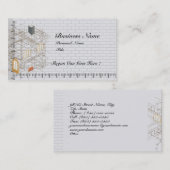 建築アーキテクチャビジネスカード 名刺 (正面/裏面)