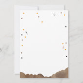 建築イエローダンプトラックボーイ誕生日インビタ 招待状 (裏面)