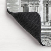 建築イラストレーション マウスパッド (コーナー)