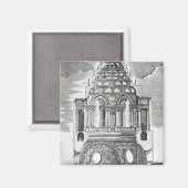 建築イラストレーション マグネット (正面/裏面)