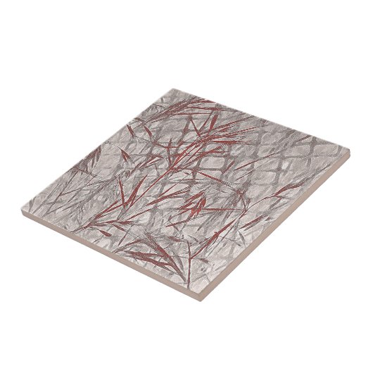 建築インさびとグレー タイル (側面)