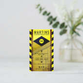 建築インスパイア帯  名刺 (スタンド正面)