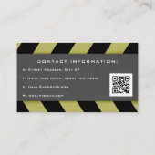 建築インスパイア帯 名刺 (裏面)