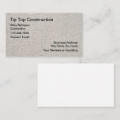 建築ウォールコンクリートテーマ名刺 名刺 (正面/裏面)