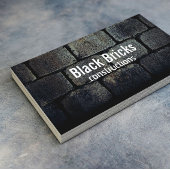 建築エレガントダークブリックプロフェッショナル 名刺